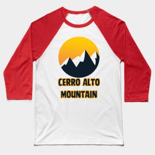 Cerro Alto Mountain Baseball T-Shirt